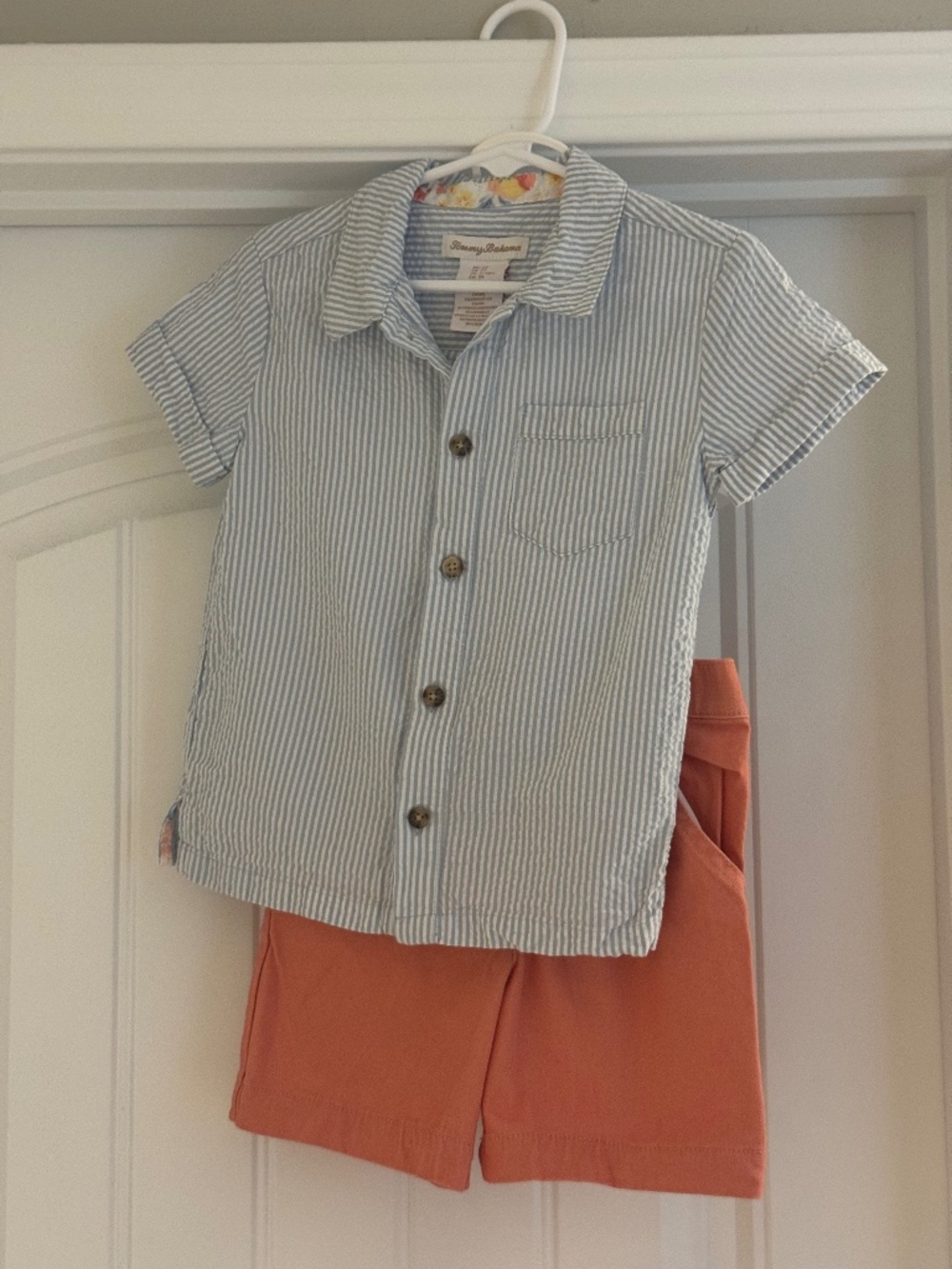 Tommy Bahama Button Down & Short Set